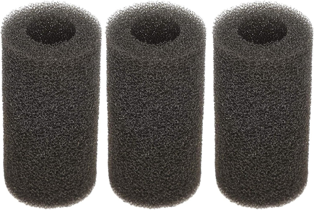 Aquarium Inlet Filter Improved Sponge Cover Reducing Filter Damage for 20pcs Aquarium Accessories, Pet Owners Black 20 X Sponge (Medium (Large Hole))