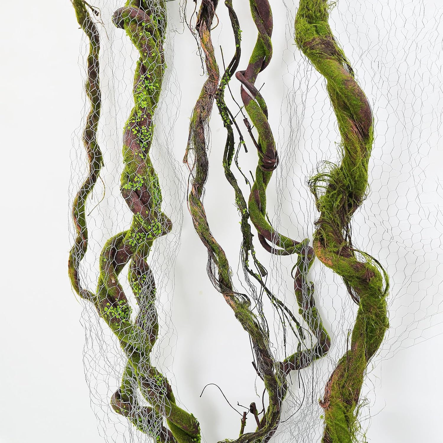 74.8" Big EVA Foam Soft Artificial Tree Branches Thick Trunk Twig Fake Vines Liana Rattan Garland For Wall Hanging Backdrop Wedding Home Hotel Garden X'mas Christmas Thanksgiving Decoration