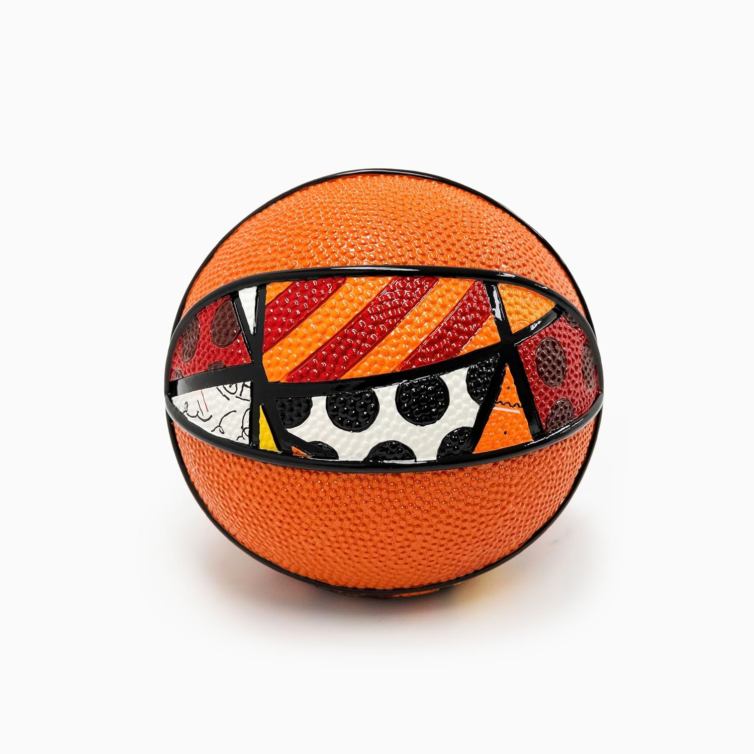 Britto Collectible Figurine - Iconic Art Figurine, Decorative Displays for Modern Home Decor | Designed by Iconic Artist Romero Basketball (Multicolor)