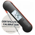 ThermoMaven Professional Meat Thermometer Digital, 0.6 Sec Instant Read, ±0.5℉ NIST Certified Accuracy, IP67 Waterproof, Bright Backlit, Temperature Indicator for Grill, BBQ, Smoker