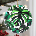 Christmas Ornaments, Monstera Leaf Ornament, Christmas Tree Ornaments, Xmas Decorations, Holiday Decorations, Gifts for Plant Lovers, Holiday Party Gifts, and Xmas Gift Ideas
