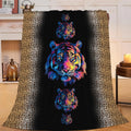 Tiger Throw Blanket Tiger Stuff Gifts for Kids Girls Boys Adults Women Men Soft Cozy Warm Plush Fluffy Fuzzy Fleece Blanket Decor 40''X50''
