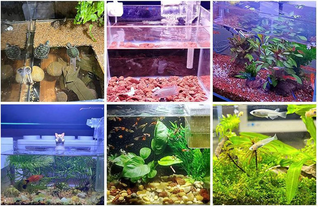 Lamps, Small Aquarium Fish Tank Led Light with USB Interface Clip On for Plant Aquarium