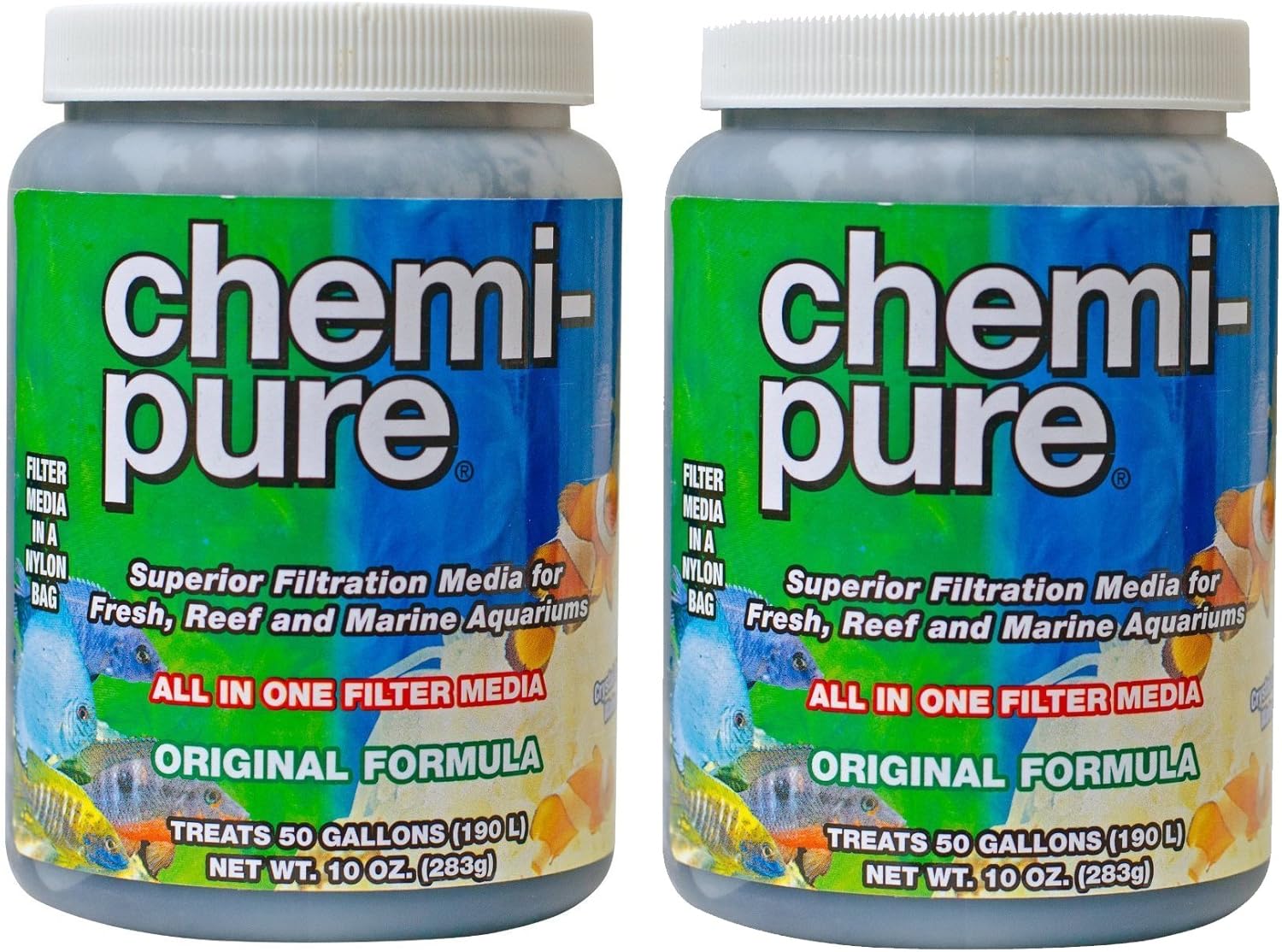 Boyd Enterprises ABE16705 Chemipure Filter Media for Aquarium, 10-Ounce (2 Pack)