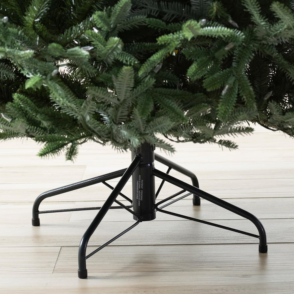 Balsam Hill European Silver Fir - Elegant Artificial Christmas Tree with True Needle Foliage Available Unlit or with LED Clear Lights, Unlit, 9'