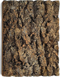 Tfwadmx Terrarium Cork Bark Background, 11.8"x15.75" Thickened Reptile Tank Tree Backdrop Wall Decor Habitat Climbing Mat Decoration for Lizard, Turtle, Gecko, Bearded Dragon, Frog, Chameleon