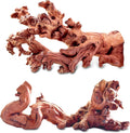 Natural Wood Driftwood for Aquarium Fish Tank Decor,Assorted Driftwood Trunk Branch for Reptile Tank Decor (COL-SHM Driftwood Small (9 to12 Inch)-Pack of 2)