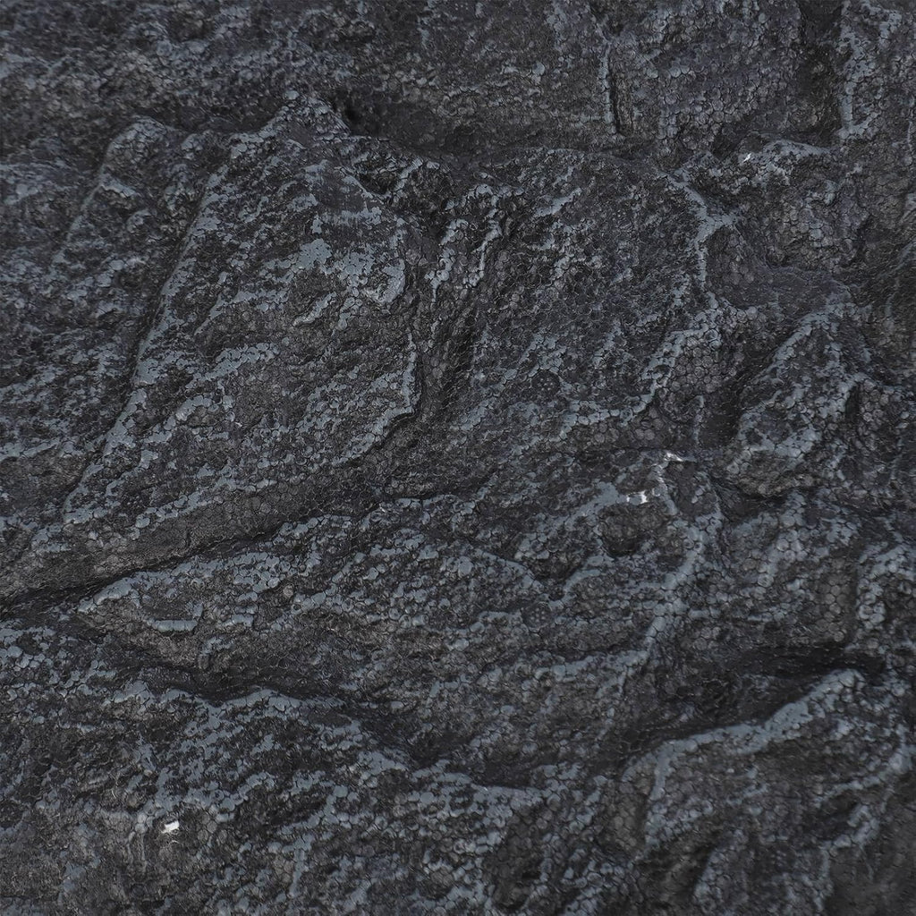 3D Aquarium Background Foam, Rock Texture, Non, Customizable, Ideal for Fish and Reptile Habitats (E)