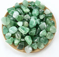 Polished Green Fluorite Crystal Chips Set, 0.4", 128 Pcs - Handpicked Tumbled Stones and Crystals Bulk for Healing, Reiki, Meditation, Witchcraft and Home Decor