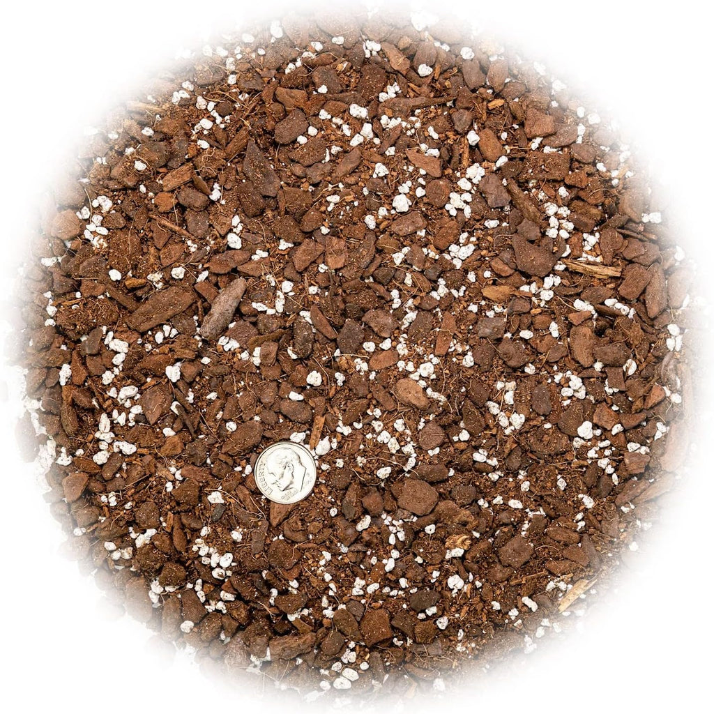 Premium Monstera Soil Mix by Gardenera - Perfect Drainage and Moisture Retention for Swiss Cheese Plant (2 Quart)