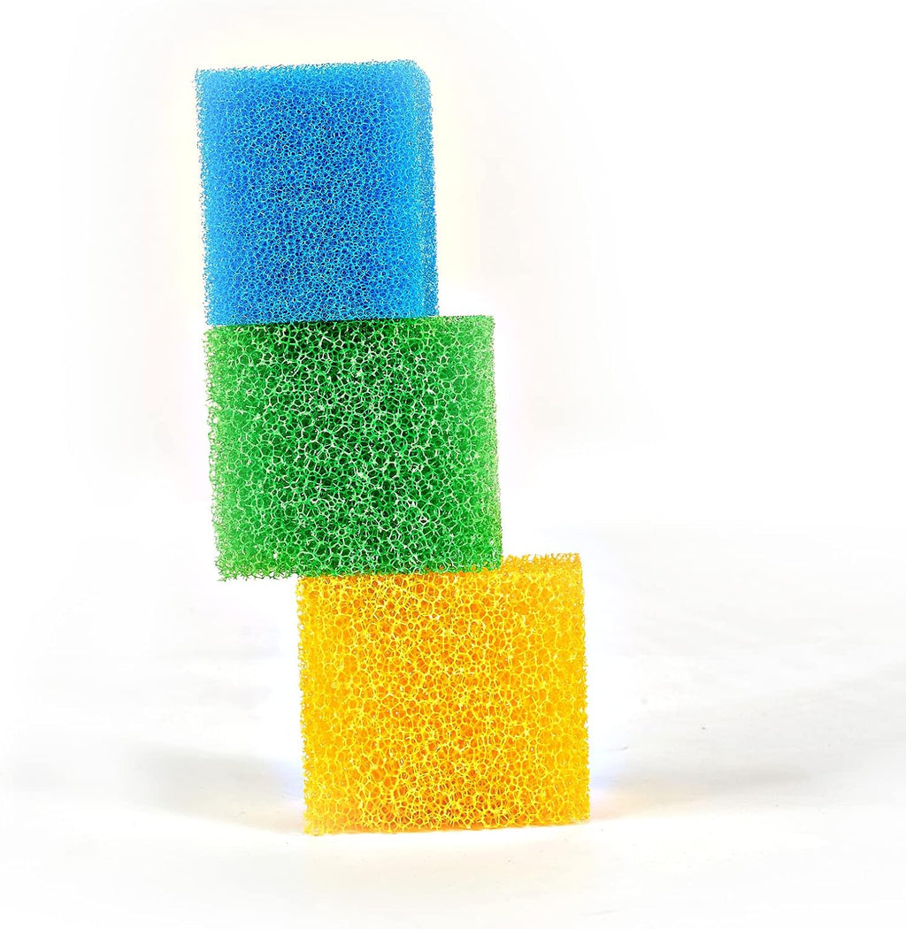 Fish Tank Filter Sponges, 3 Coarse Grades, Aquarium Filter Foams for TC-900C Internal Filter(TC900C-S)