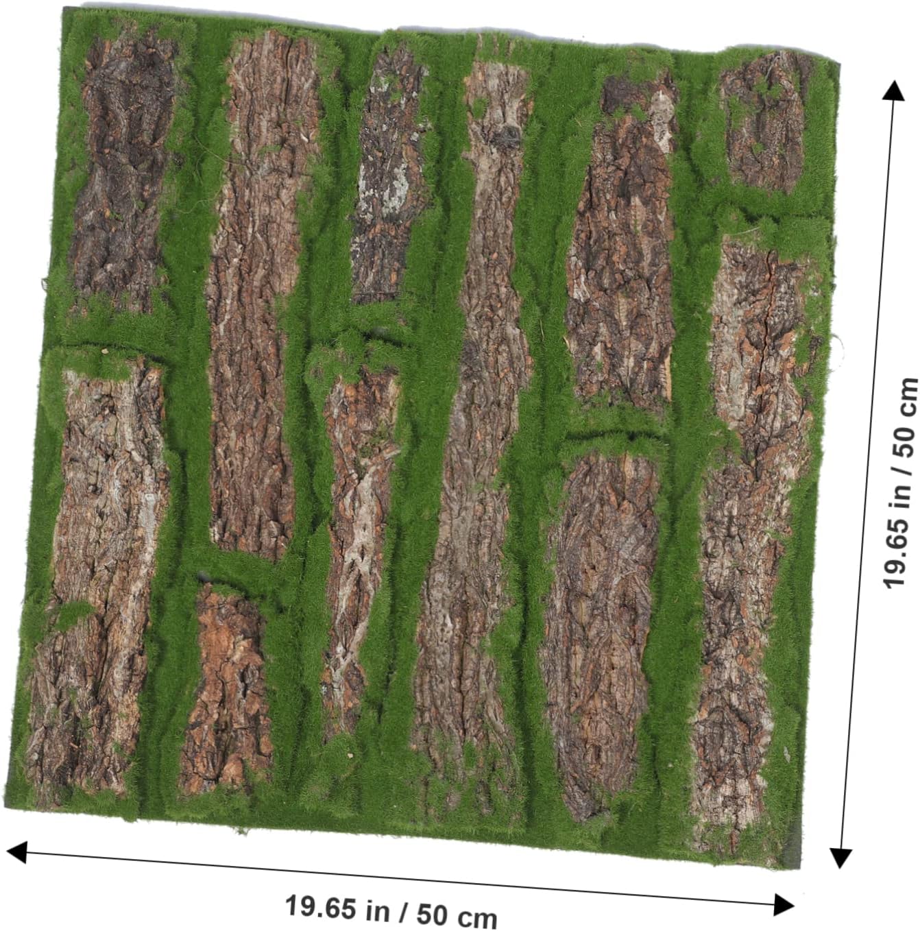 Fake Moss Turf for Micro Landscaping Realistic Artificial Moss Mat for Garden Decor Reusable and Easy to Clean for Fairy Gardens and DIY Crafts