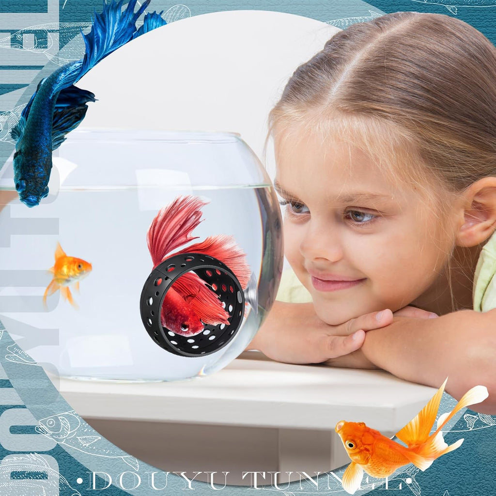 Honeydak 2 Pcs Betta Bulb Hide Betta Fish Tank Ornament Accessories Fish Toys Hammock Aquarium Cave with Suction Cup for Safe Hollow Small Tank, Habitat, Shrimp Hideout, Aquatic Decor
