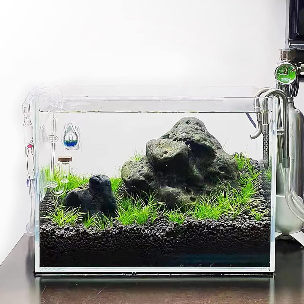 Ultra Clear Rimless Aquarium Tank 6-60 gallons Low Iron Glass (6Gal)