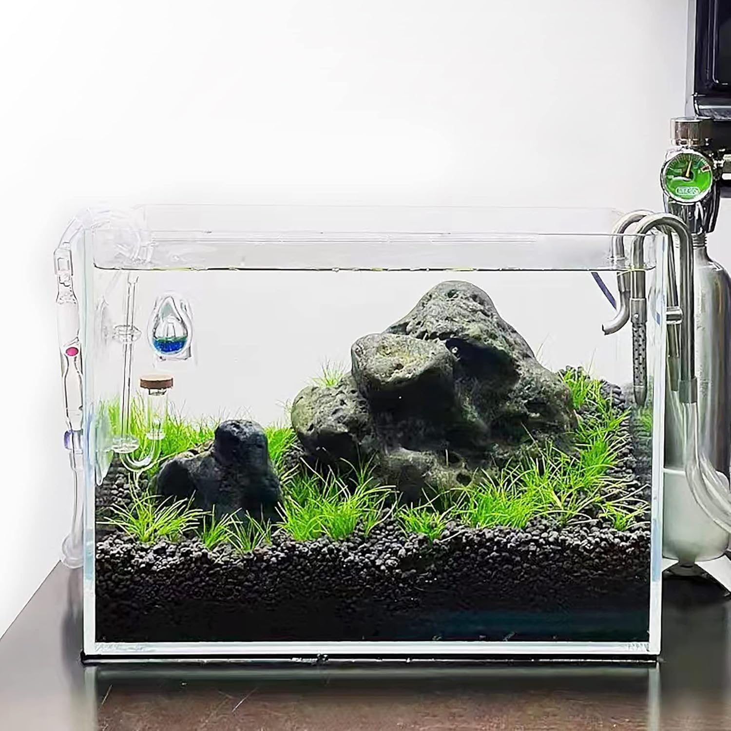 Ultra Clear Rimless Aquarium Tank 6-60 gallons Low Iron Glass (6Gal)