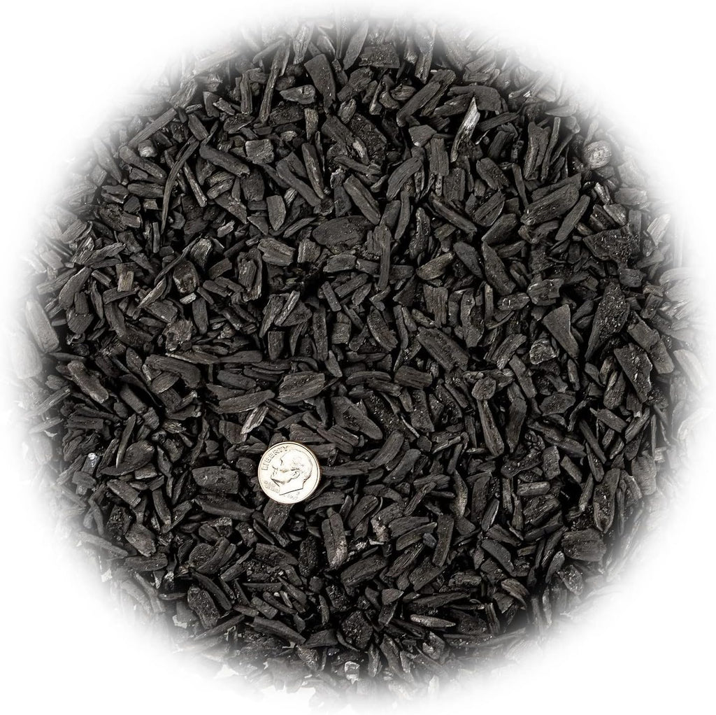 GARDENERA Horticultural Charcoal for Indoor Plants [5-Quart Bag] Black Diamond Soil Amendment for Orchids, Terrariums, and Gardening