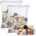 Segarty Filter Media,12 in 1 Bio Media for Aquarium Sump Filter Ceramic Rings Activated Carbon Bio Balls Freshwater Marine Biological Filter Media for Koi Fish Tank Pond Canister (2.2lb with Mesh Bag)