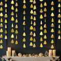 Cheerland Gold Tree Decoration Garland for Woodland & Christmas Tree Golden Decorations Hanging Streamer for Xmas Parties New Year Baby Showers Birthdays & Holiday Backdrops