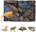 Rock Terrarium Background, 3D Reptile Tank Background Board Amphibian Stereo Backdrop Wall Reptile Stereo Decoration Aquarium Decoration Reptile Gecko Frog Lizard