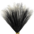8Pcs 3FT Colorful Faux Pampas Grass for Boho Decor, KALYLOC Non-Shedding Fluffy Artificial Bulrush, Tall Reed Fluffy Stems Vase Filler Living Room Wedding Decoration