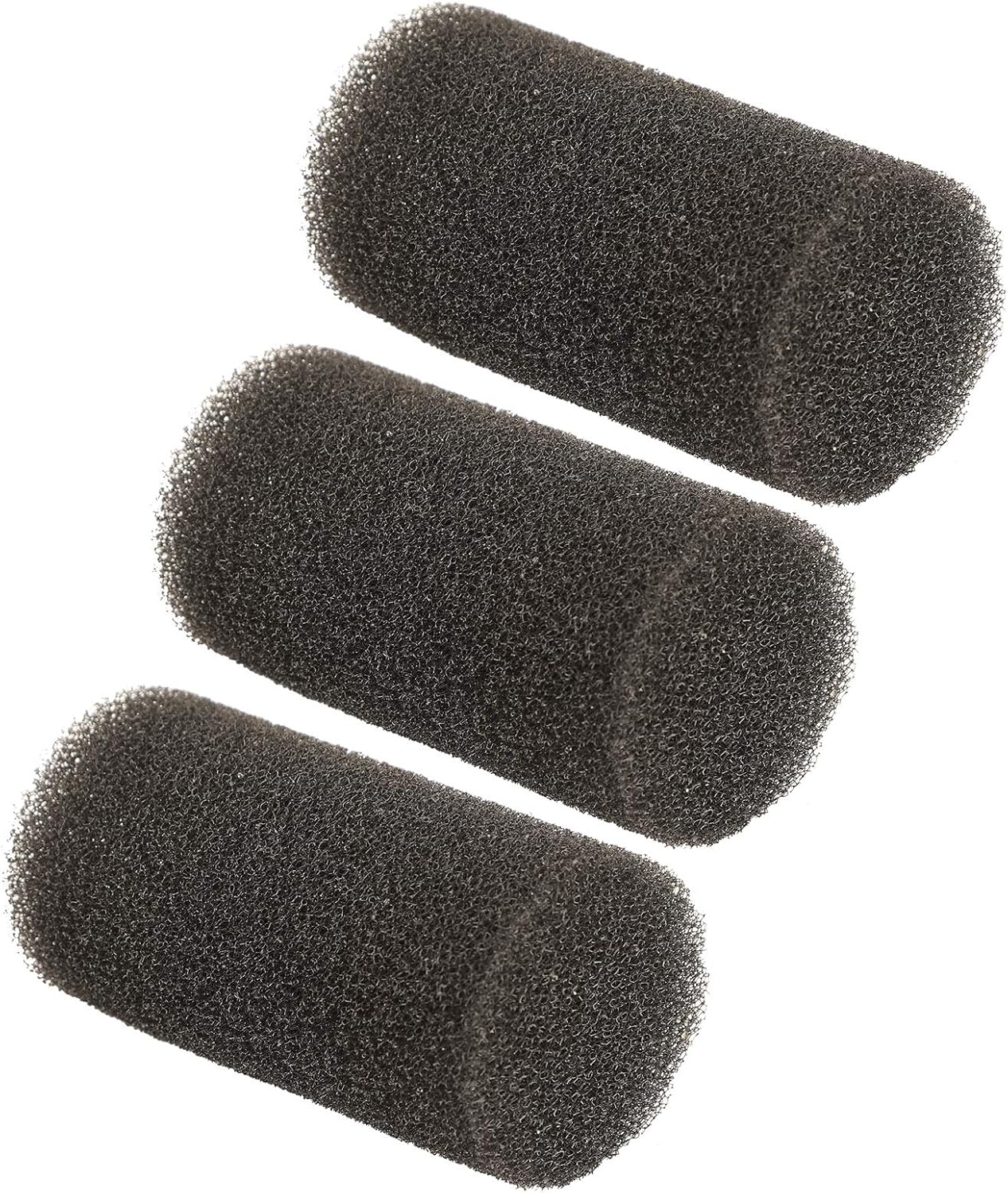 Aquarium Inlet Filter Improved Sponge Cover Reducing Filter Damage for 20pcs Aquarium Accessories, Pet Owners Black 20 X Sponge (Medium (Large Hole))