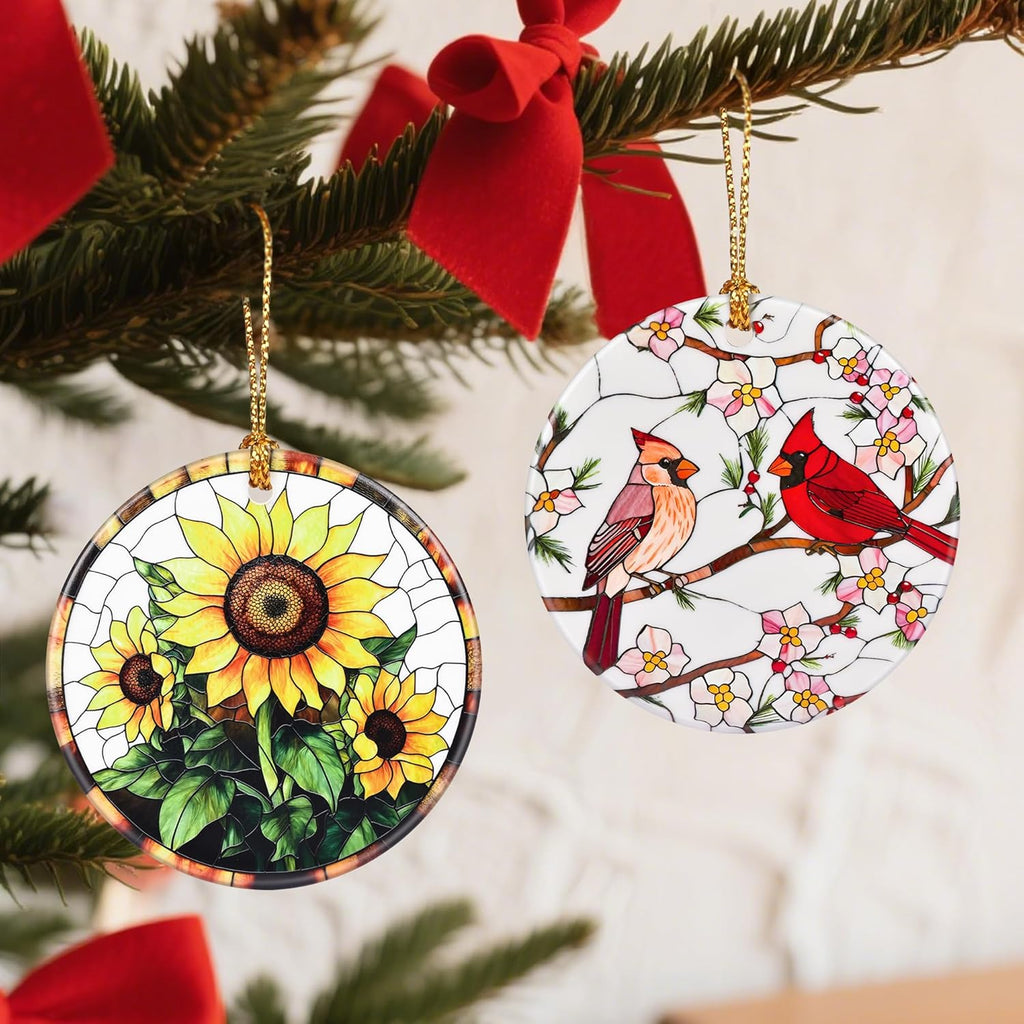Christmas Ornaments, Cardinal Ornament, Christmas Tree Ornaments, Xmas Decorations, Holiday Decorations, Gifts for Bird Lovers, Cardinal Gift, Holiday Party Gifts, and Xmas Gift Ideas