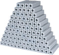 RealPlus Ceramic Bio Filter Media for Aquarium Sump Canister Pond Fish Tank, Vast Surface Area (6.2" Length / 90pcs)