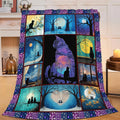 Black Cat Throw Blanket Black Cat Stuff Gifts for Kids Girls Boys Adults Women Men Soft Cozy Warm Plush Fluffy Fuzzy Fleece Blanket Decor 40''X50''