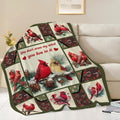 Cardinal Throw Blanket Red Bird Cardinal Stuff Gifts for Kids Girls Boys Adults Women Men Soft Cozy Warm Plush Fluffy Fuzzy Fleece Blanket Christmas Decor 50''X60''
