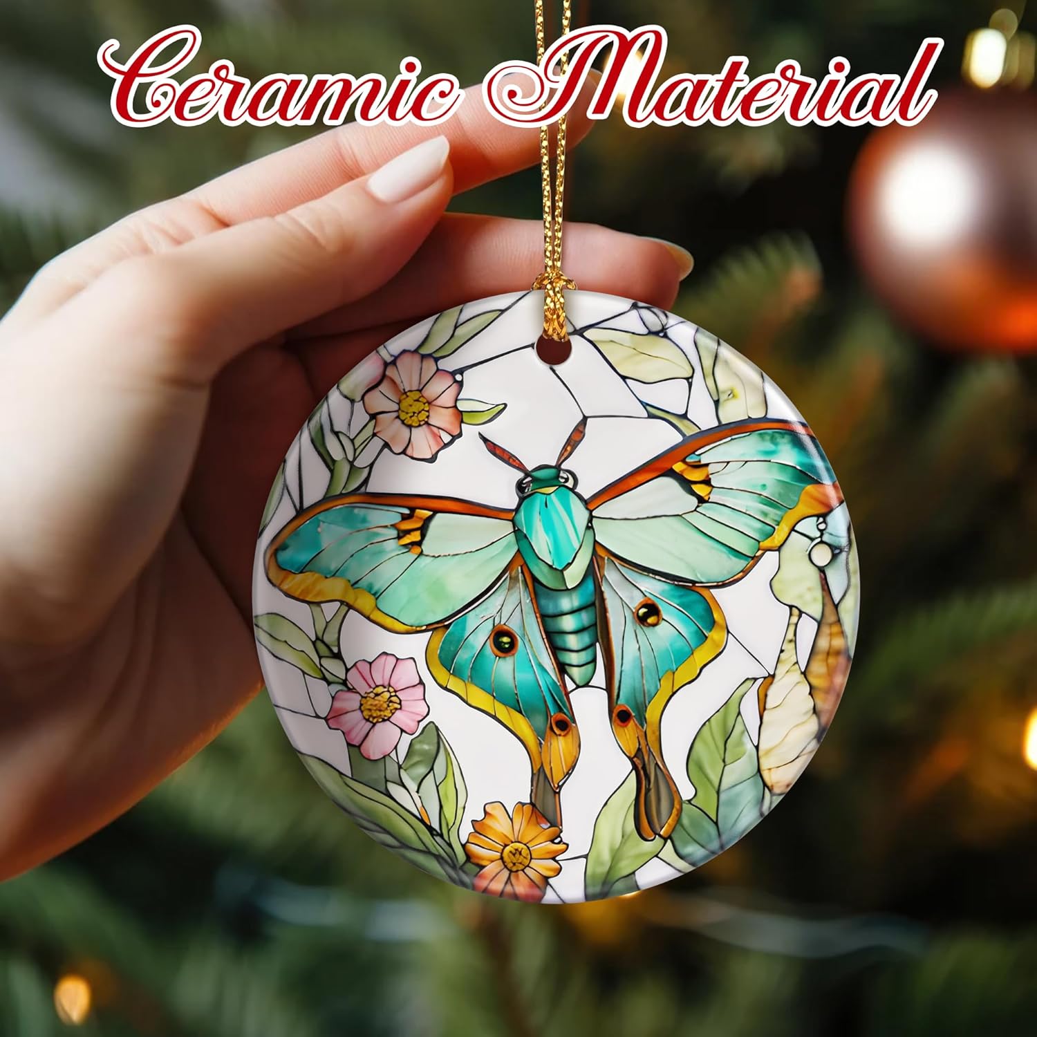 Christmas Ornaments, Butterfly Ornament, Christmas Tree Ornaments, Xmas Decorations, Holiday Decorations, Gifts for Butterfly Lovers, Holiday Party Gifts, and Xmas Gift Ideas