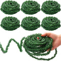 108Ft Christmas Artificial Miniature Pine Garlands, Realistic Mini Pine Greenery Roping Garland for Christmas Crafts Indoor Outdoor Decoration(18Ft x 6 Rolls)