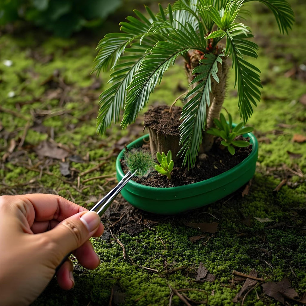 20 Pcs Diorama Grass Static Grass Miniature Plants Model Grasses DIY Miniature for Train Landscape Railroad Scenery Sand Layout Model War Terrain (Autumn Green)