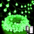 JMEXSUSS Globe String Lights Indoor,Green String Lights