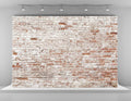 Kate 7x5ft Microfiber Rustic Broken Brick Wall Backdrops for Photoshoot Vintage Wall Wedding Portrait Background Shooting House Wallpaper Decoration Props Backdrop