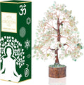 Green Jade Crystals Tree of Life Decor for Healing Crystals Spiritual Gift Sage Green Office & Room Decor House Warming Gifts New Home Decor Feng Shui Birthday Gifts for Women & Men