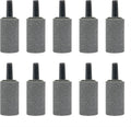 Air Stone Bubble Diffuser Ball - for Aquarium Air Pump and Fish Tanks, Gray, Pack of 10pcs