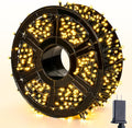 JMEXSUSS 229ft 700 LED Christmas Lights Outdoor, Christmas Tree Lights Plug in, 8 Modes Twinkle String Lights for Outside Indoor Wedding Ceiling Room Home Yard Patio Porch Xmas Decor, Warm White