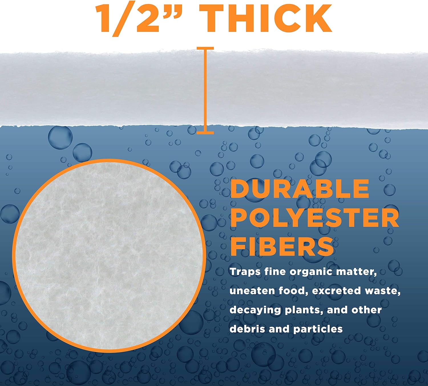 Master Pet Supply Premium Aquarium Filter Pad, Cut to Fit 10" by 30" Micron Filtration Media for Freshwater, Saltwater Aquariums, Fish Tanks, Koi Ponds, Terrariums, Reefs - Clean Crystal Clear Water