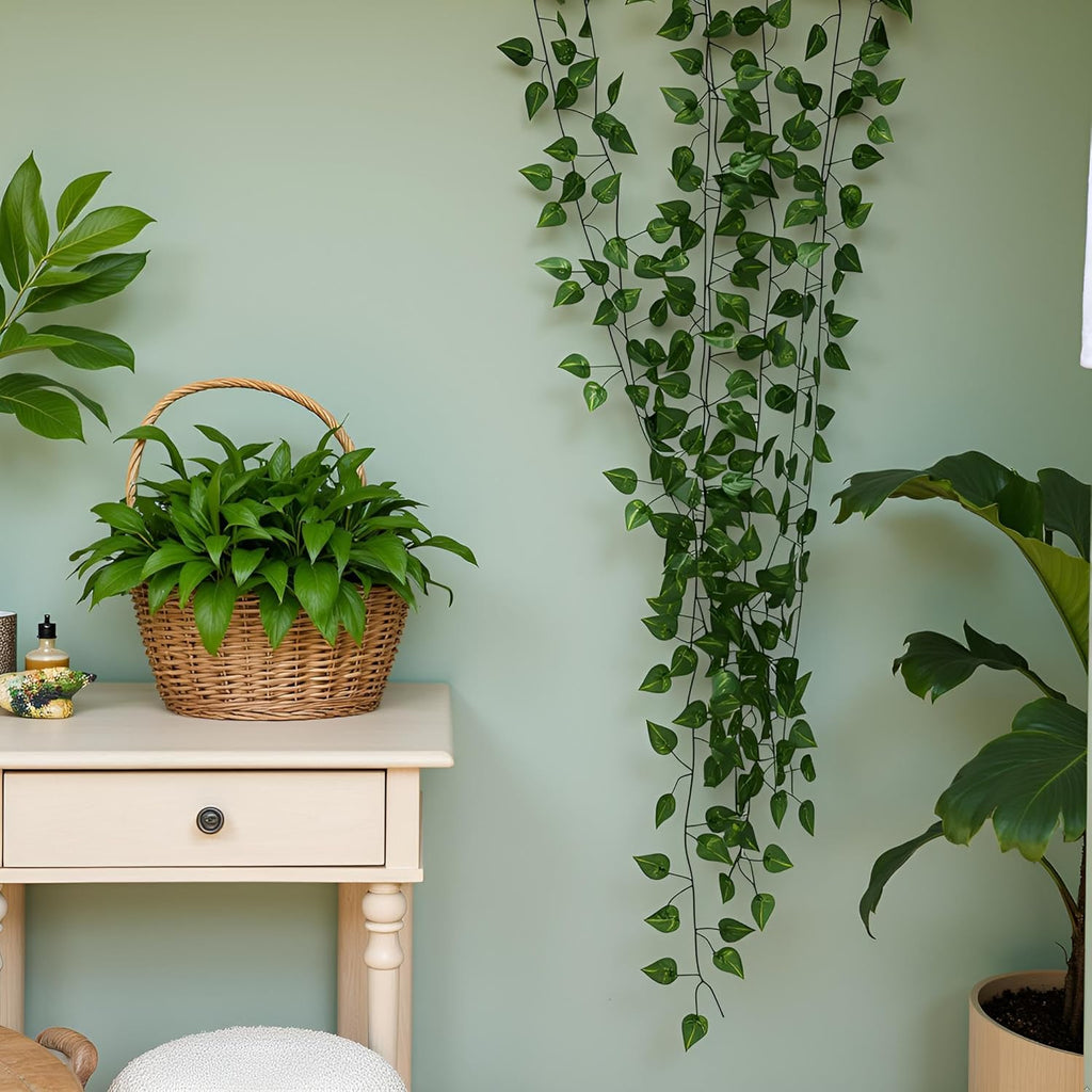 270 Feet 36 Pack Fake Greenery Hanging Garland, Artificial Ivy Leaf Plants, Vine Leaves, Flowers Foliage for Bedroom Garden Wall Decor