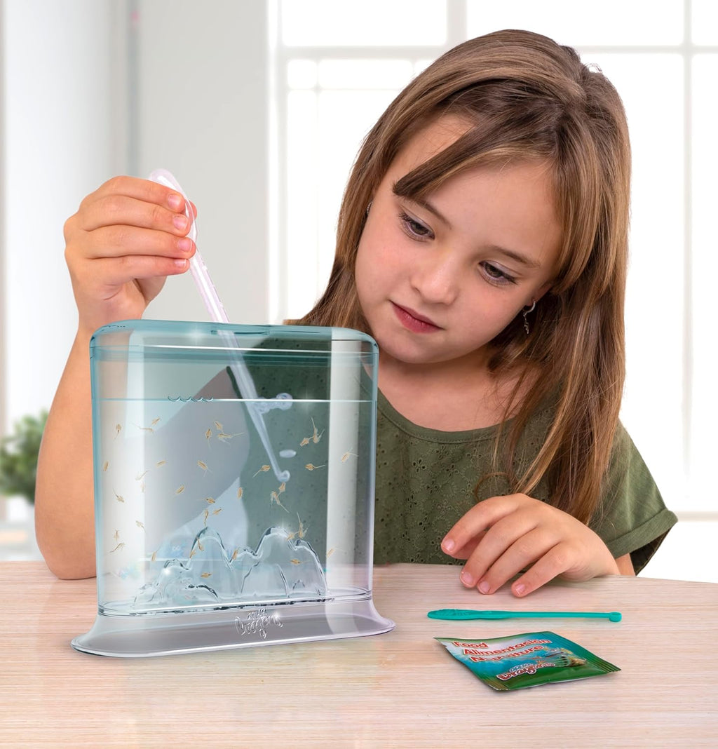 Animagic Aqua Dragons Hatch 'n' Grow Basic Tank | Build an Aquatic Ecosystem, Watch Prehistoric Pets Hatch & Grow Science Kit | Ages 6+