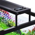SEAOURA 24/7 LED Aquarium Light for 30-36 Inch Fish Tank, Auto On Off with Timer, 9 Colors, Adjustable Brightness, Daylight Moonlight Mode, Full Spectrum Fish Tank Light for Plants, 56W
