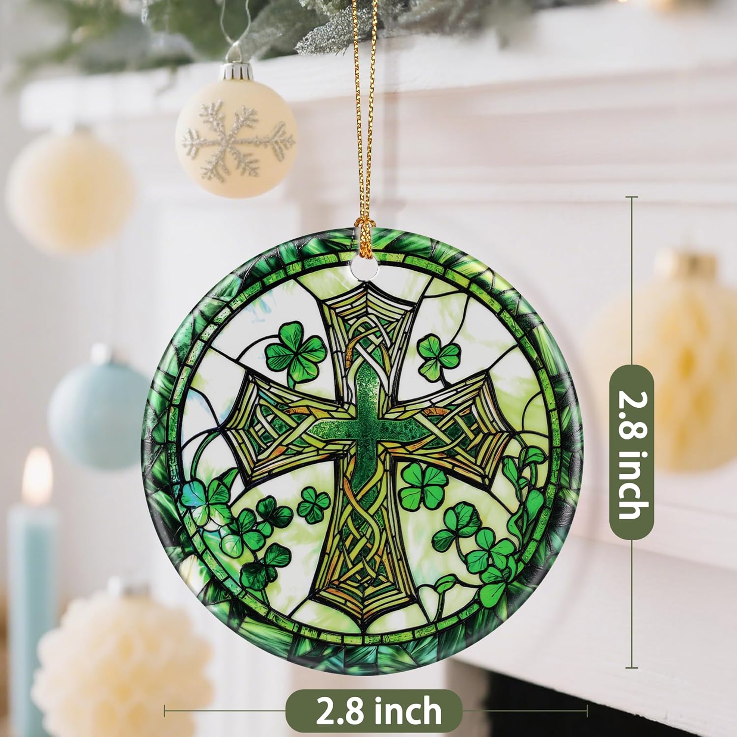 Religious Christmas Tree Decorations, Christmas Ornaments, Keepsake Ornaments, Holiday Decor, Cross Gifts, Christian Gift, Religious Gift, Holiday or Xmas Gifts