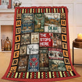 Deer Throw Blanket Hunting Deer Elk Stuff Gifts for Kids Girls Boys Adults Women Men Soft Cozy Warm Plush Fluffy Fuzzy Fleece Blanket Decor 40''X50''