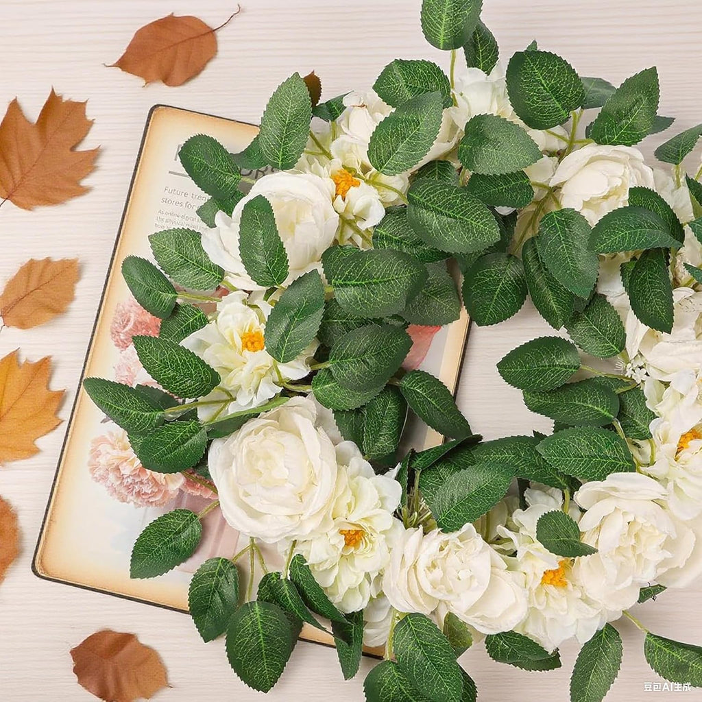 100PCS Artificial Green Leaves Faux Bulk Rose Leaves Silk Rose Flower Greenery Leaves for DIY Wedding Bouquets Centerpieces Bridal Shower Party Decorations Rose Vine Wreath Garlands Supplies Decors