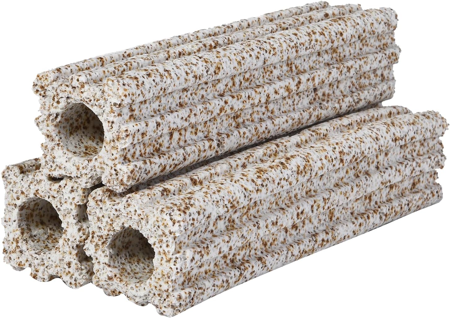 ALEGI Ceramic Bio Filter Media, Porous Media Filter Media for Sump Tank, Pond, Aquarium Fish Tank (Large 42 pcs)