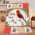Cardinal Blanket Cardinal Throw Blanket Gifts for Bird Lover Kids Girls Boys Adults Women Men Super Soft Cozy Plush Fluffy Fuzzy Fleece Blanket Decor 40''X50''