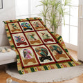 Hummingbird Throw Blanket Hummingbird Bird Stuff Gifts for Kids Girls Boys Adults Women Men Soft Cozy Warm Plush Fluffy Fuzzy Fleece Blanket Decor 60''X80''