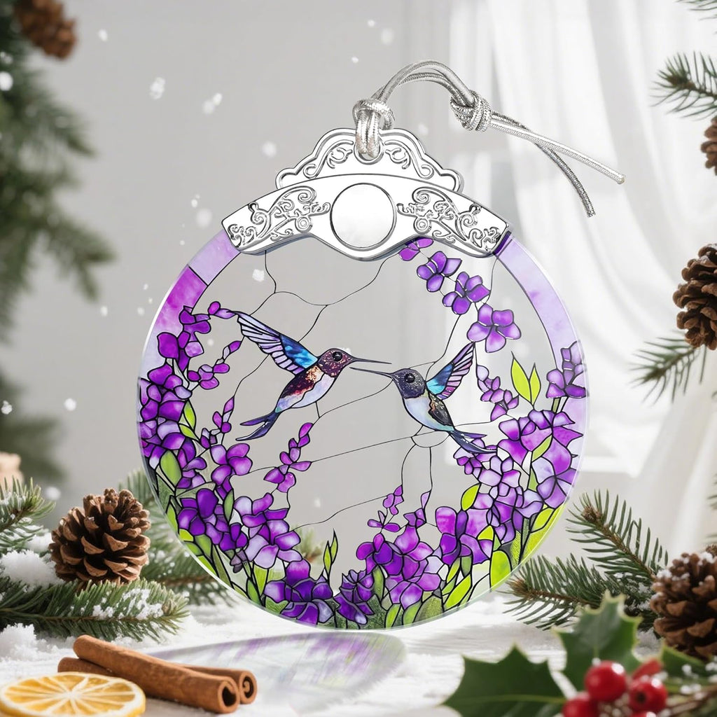 Hummingbird Christmas Ornaments, Christmas Tree Decorations, Keepsake Ornaments, Holiday Decor, Holiday & Xmas Gift, Hummingbird Gifts, Gifts for Birds Lovers, Women, Friends ﻿