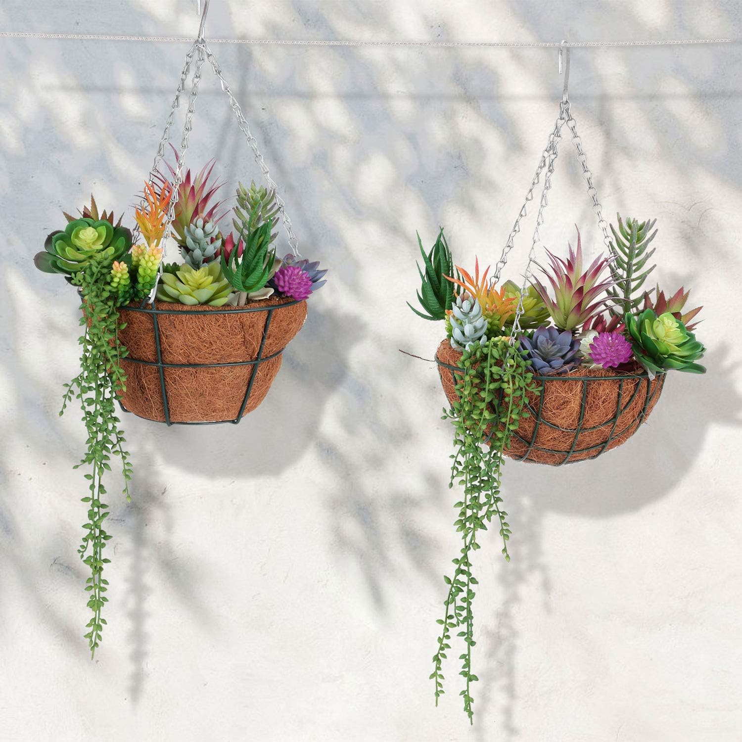 Faux Succulents Artificial Plants – 16 Pack Lifelike Fake Succulent Plants Unpotted
