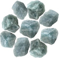 Amazing Gemstone Aquamarine Raw Crystals and Healing Stones, Natural Rocks for Tumbling and DIY Raw Stones and Crystals (1 lb)